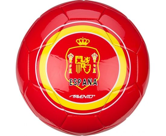 Мяч для уличного футбола AVENTO 16XO Glossy World Soccer D23см Красно/желтый Для футбола