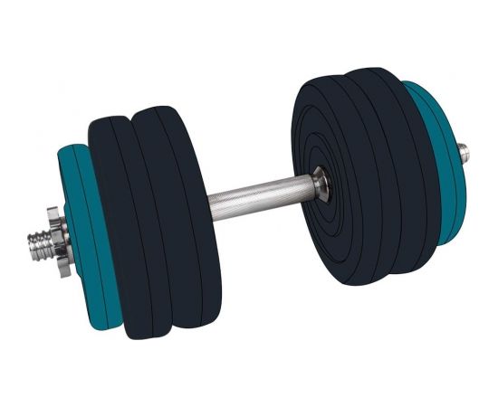 AVENTO 42DF 15kg Regulējamas hantele