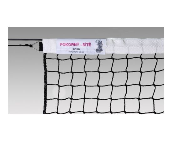 Pokorny Site Tennis net ECONOMY12,80x1,08m PE 45x45x3,15mm, steel wire