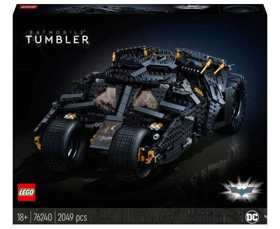 LEGO DC Batman™ Batmobile™ Tumbler, no 18+ gadiemr (76240)