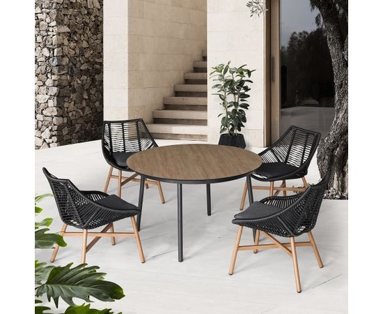 Комплект садовой мебели HELSINKI стол и 4 стула (20532)