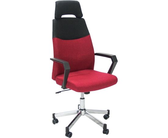 Рабочий стул DOMINIC красный / черный