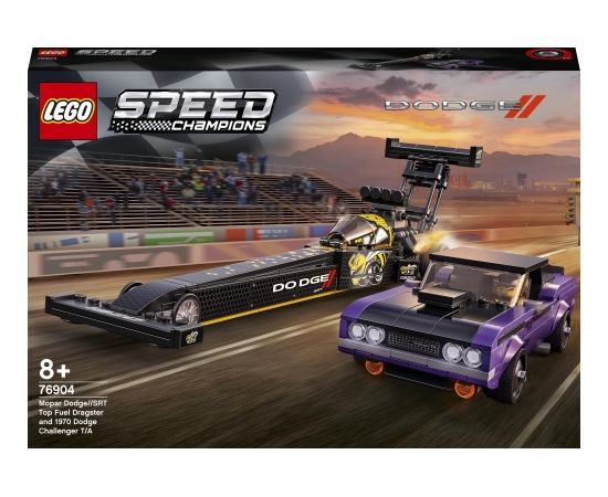 LEGO Speed Mopar Dodge//SRT Top Fuel Dragster un 1970 Dodge Challenger T/A  (76904)