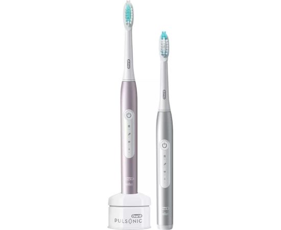 Oral-B Pulsonic Slim 4900 rose / - Luxe 4900 platinum / rose-gold  elektriksās zobu birstes