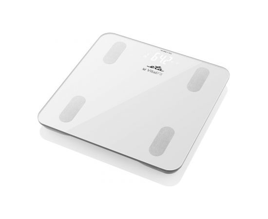 ETA Smart Personal Scale Vital Fit ETA678190000 Body analyzer, Maximum weight (capacity) 180 kg, Accuracy 100 g, Body Mass Index (BMI) measuring, White