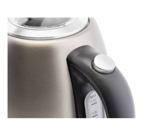 ETA Kettle Ela mini ETA859990040 Standard, 2100 W, 1.2 L, Stainless steel, 360° rotational base, Grey