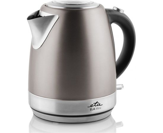 ETA Kettle Ela mini ETA859990040 Standard, 2100 W, 1.2 L, Stainless steel, 360° rotational base, Grey