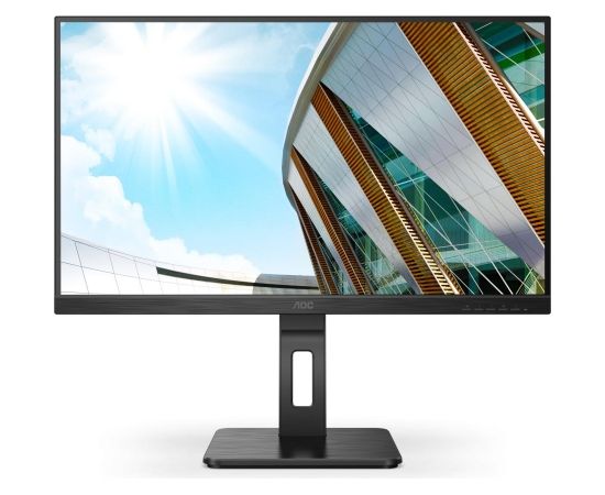 LCD Monitor|AOC|U27P2CA|27"|Panel IPS|3840x2160|16:9|60Hz|Matte|4 ms|Speakers|Swivel|Pivot|Height adjustable|Tilt|U27P2CA