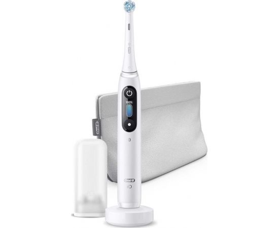 Oral-B  iO Series 8 Alabaster White elektriskā zobu birste