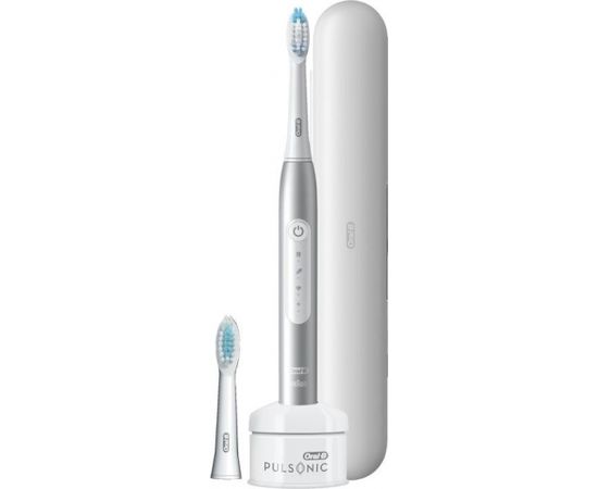 Oral-B Pulsonic Slim Luxe 4500 Platinum elektriksā zobu birste