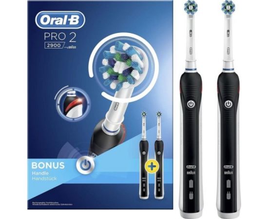 Oral-B Pulsonic Slim 2900 black / - Clean 2900 Black elektriskās zobu birstes