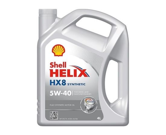 SHELL Helix HX8 Synthetic 5W-40 SN 4L