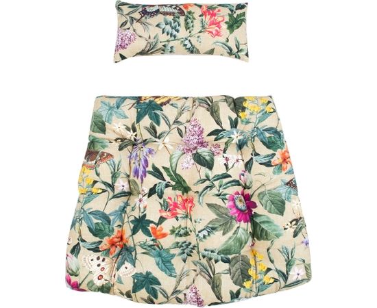 Spilvens pakarināmam krēslam COCO AMAZONIA, bēšs puķains Dārza krēsli