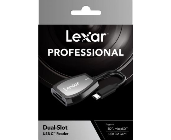 Lexar Pro USB-C Dual-Slot Reader