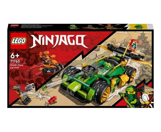 LEGO Ninjago Lloyd sacīkšu auto EVO (71763) Lego Ninjago