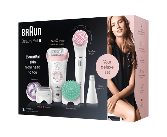 Braun Silk-epil  9/995 BS White/Silver epilators