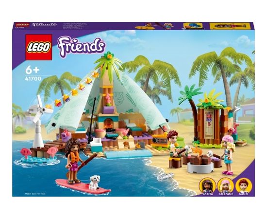 LEGO Friends Pludmales glempings (41700)