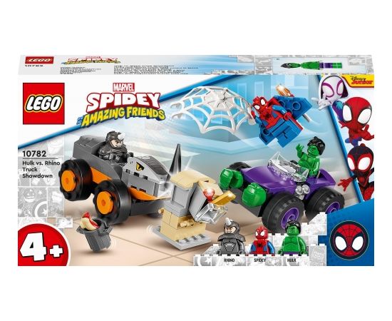 LEGO Marvel Halks pret Degunradzi: kravas auto cīņa (10782)