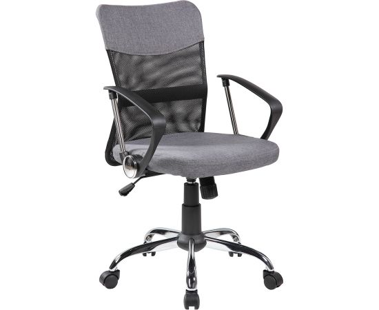 Darba krēsls DARIUS pelēks/melns