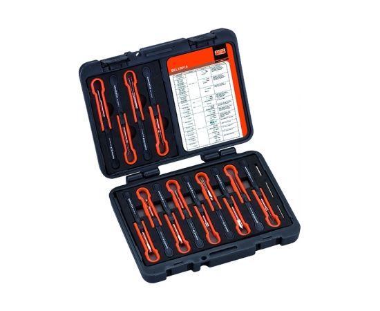 Bahco Terminal release tool set 16 pcs