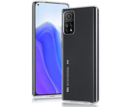 Mocco Ultra Back Case 1 mm Aizmugurējais Silikona Apvalks Priekš Xiaomi 11T 5G / 11T Pro 5G Caurspīdīgs