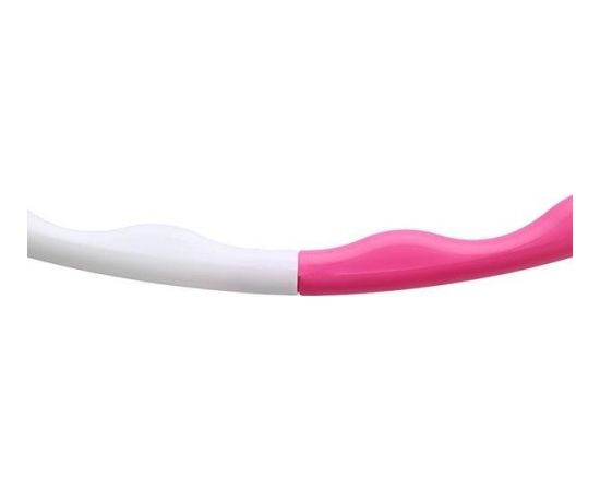 Izvelkamais novilcināmais novilcināšanas riņķis One Fitness HHP090, rozā-balts, 0,4 kg, 90 cm