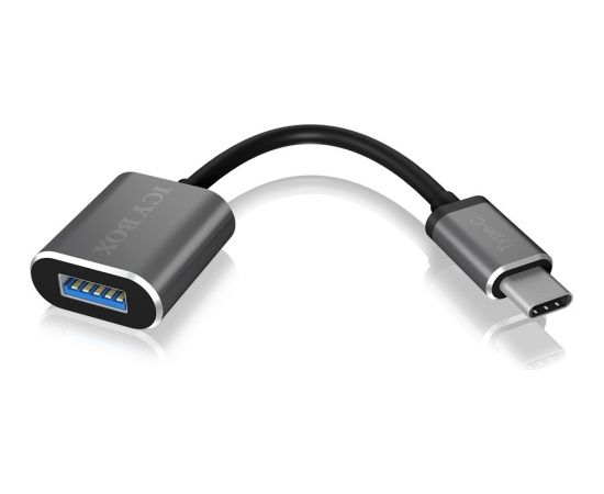 Raidsonic KAB Adapter ICY BOX USB-A > USB-C Grey