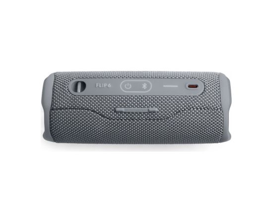 JBL FLIP6 Grey bluetooth portatīvā skanda, pelēka