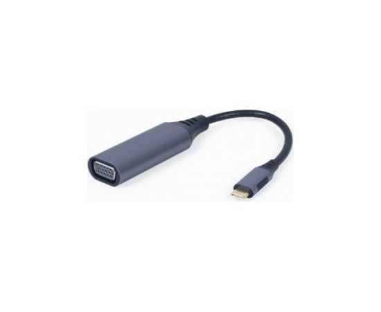 Gembird USB Type-C Male - VGA Female Space Grey