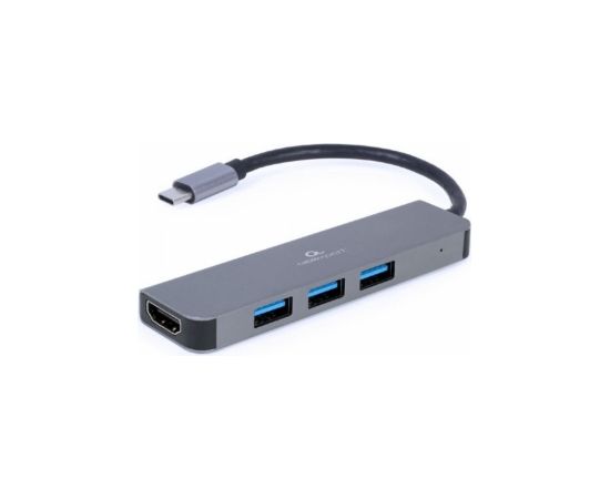 Gembird USB Type-C 2-in-1 Multi-port Adapter (Hub + HDMI)