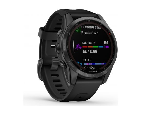 Garmin fenix 7S Solar, slate gray/black