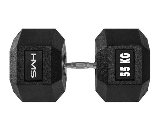 HEX PRO 55 KG hantele HMS (1 gab.)