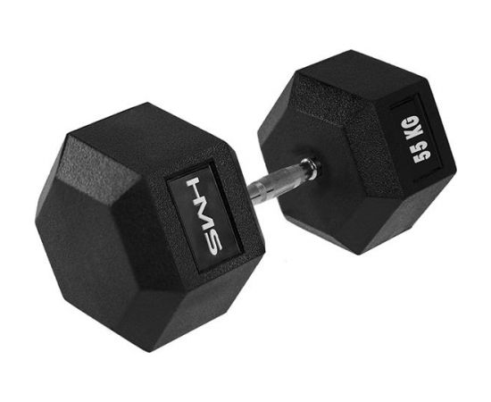 HEX PRO 55 KG hantele HMS (1 gab.)