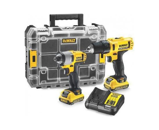 DeWalt DCK211C2T-QW XR Li-Ion 10,8V darbarīku komplekts
