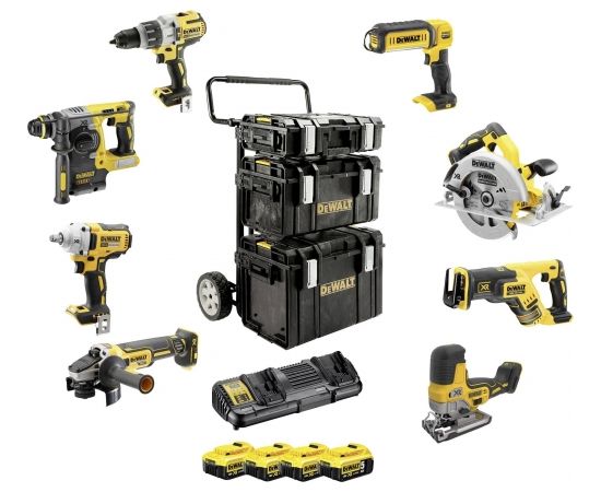 DeWALT DCK856P4-QW  Instrumentu Komplekts 8gab