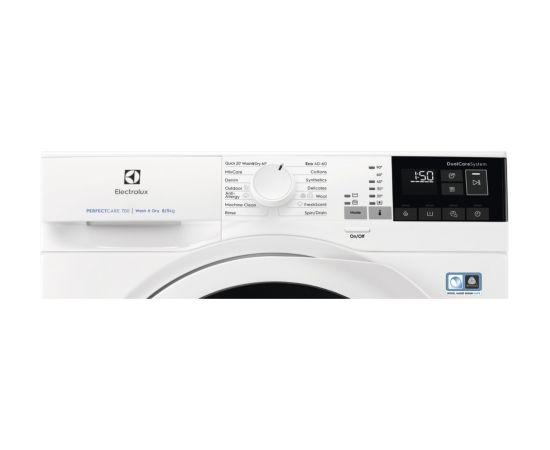 Electrolux EW7WO448W „DualCare“ Veļas mazgājamā mašīna ar žāvētāju 8/5kg