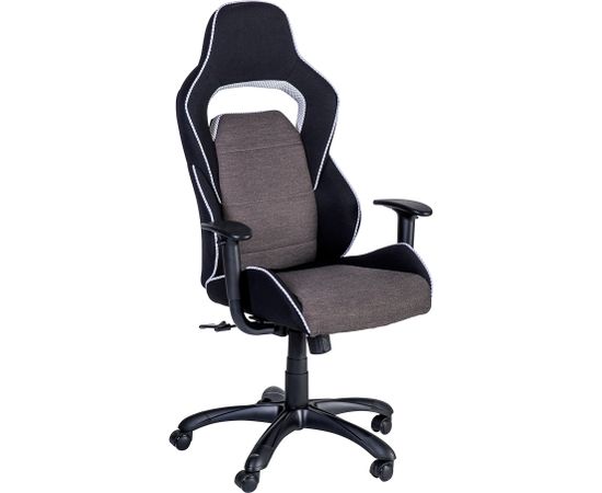 Darba krēsls COMFORT melns/pelēks/balts Biroja krēsli