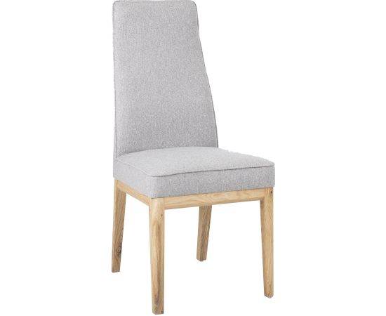 Krēsls PRESTON 46x58,5xH102cm, pēlēks audums, ozolkoka kājas