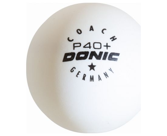 Table tennis ball DONIC P40+ Coach 1star 120pcs White