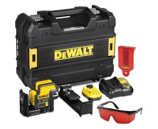 DeWalt DCE0822D1R-QW 2 punktu krustlīniju lāzers - sarkans