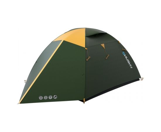 Husky Boyard 4 classic green kempinga telts