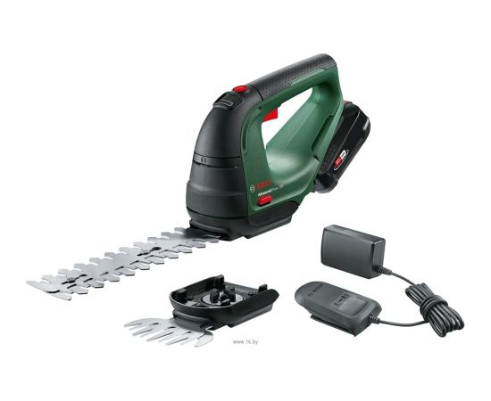 Bosch Advanced Shear 18 universālās, jaudīgās zāles un krūmu šķēres