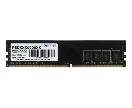 PATRIOT 8GB DDR4 UDIMM 3200MHz