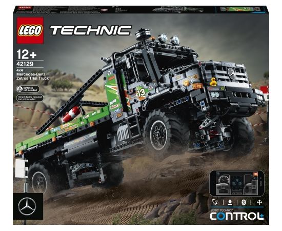 LEGO Technic 4x4 Mercedes-Benz Zetros smagā automašīna (42129) Lego Technic