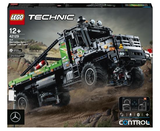 LEGO Technic 4x4 Mercedes-Benz Zetros smagā automašīna (42129)