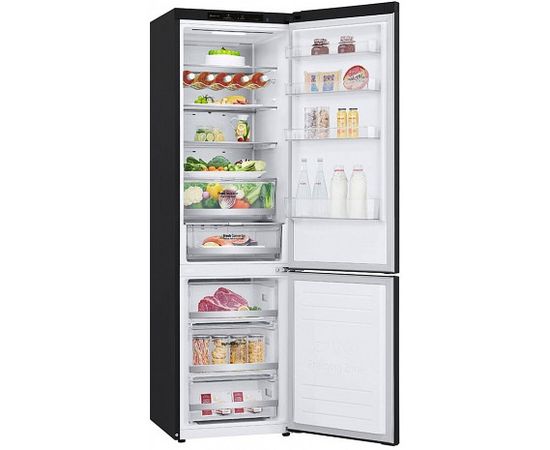 LG GBB72MCVGN Ledusskapis 203cm Matēts melns
