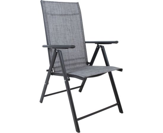 Chair DUBLIN foldable, grey