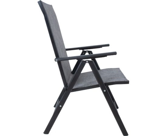 Chair DUBLIN foldable, grey