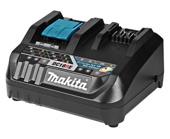 MAKITA DC18RE lādētājs dubultais (10.8V-14.4V- 18V)