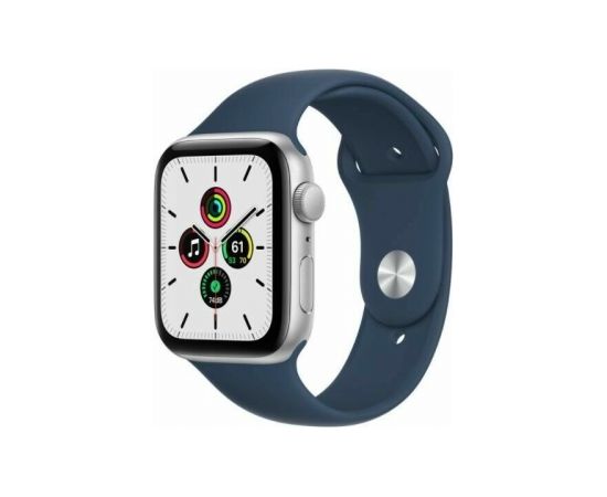 Apple Watch SE GPS 44mm Silver Alu Abyss Blue Sport